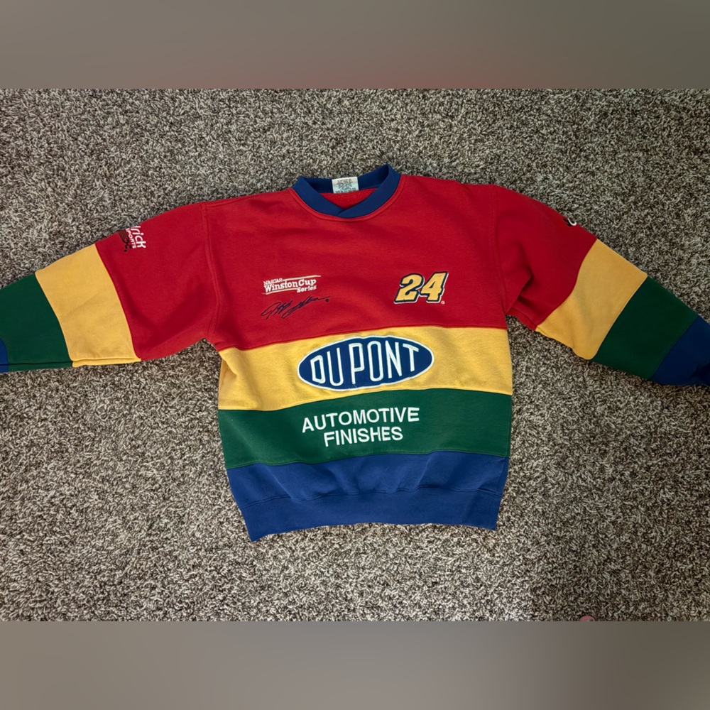 Colorful DuPont Racing Sweatshirt